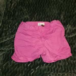 Pink kids shorts